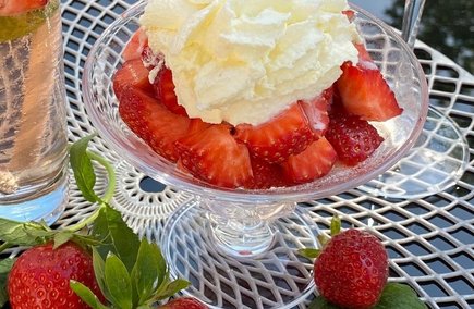 Erdbeeren mit Schlag in der Parktherme Bad Radkersburg