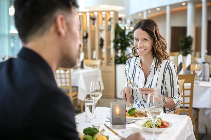 Essen im Restaurant im Vitalhotel Bad Radkersburg