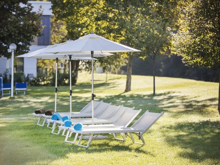 Parklandschaft im Vitalhotel der Parktherme 