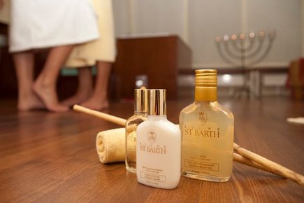 Produkte des KAORI-Gartens im Vitalhotel der Parktherme