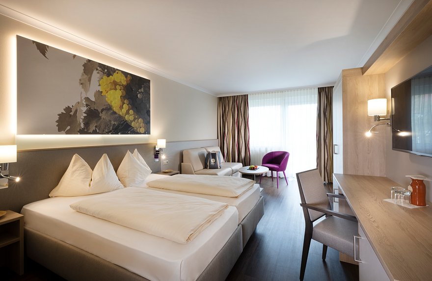 Wohlfühl Doppelzimmer Caesare im Vitalhotel der Parktherme Wohlfühl Doppelzimmer Caesare im Vitalhotel der Parktherme