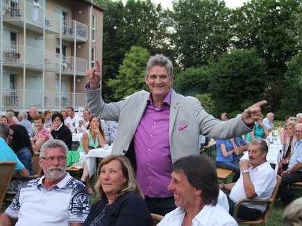 Silvio Samoni beim Konzert im Toskana Garten