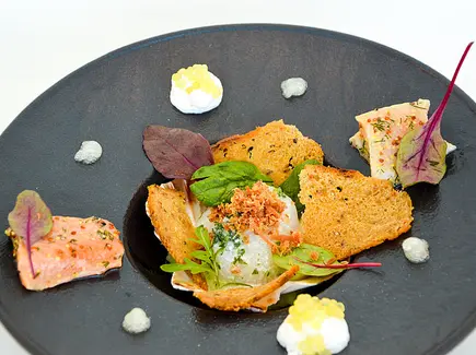 Köslicher Lachs im Vitalhotel der Parktherme Bad Radkersburg Köslicher Lachs im Vitalhotel der Parktherme Bad Radkersburg