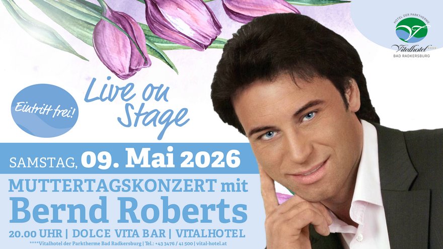 Muttertags-Konzert mit Bernd Roberts