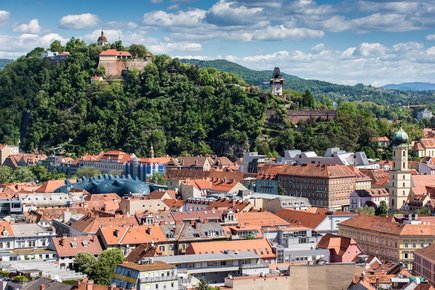 Schlossberg in Graz als Ausflugsziel vom Vitalhotel der Parktherme Bad Radkersburg
