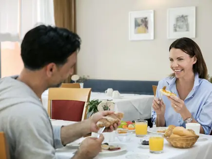 Frühstück im Vitalhotel Frühstück im Vitalhotel