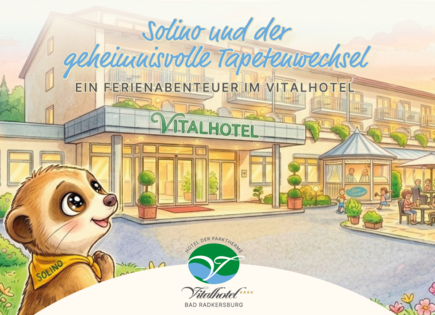 Titelseite des Kinderbuchs „Solino und der geheimnisvolle Tapetenwechsel“