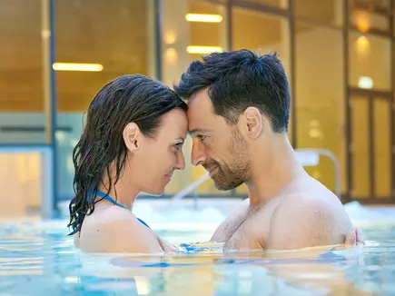 Entspannen im Thermalwasser Entspannen im Thermalwasser