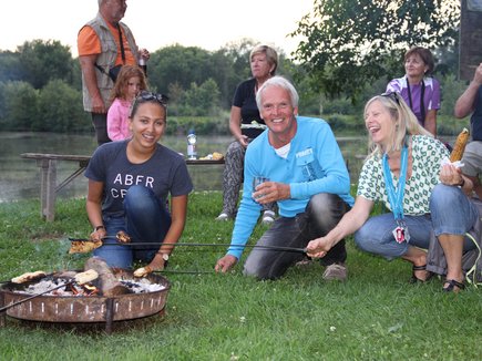 Lagerfeuer am Liebmannsee