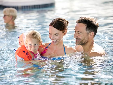 Wasserspaß im Kindererlebnisbereich in der Parktherme Bad Radkersburg