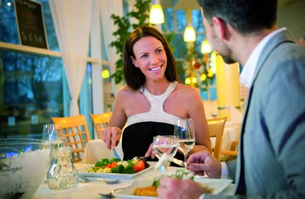 Genussvolles Abendessen