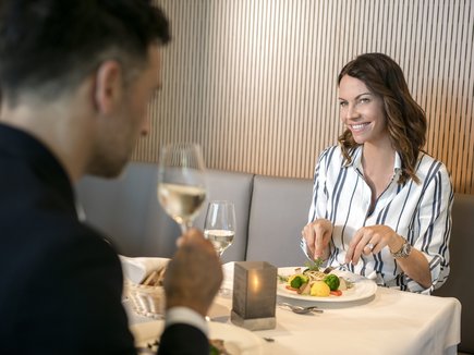 Abendessen im Restaurant Fontäne in Bad Radkersburg