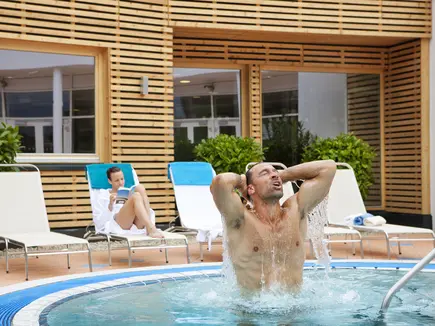 Saunadorf der Parktherme Saunadorf der Parktherme