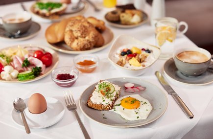Frühstück im Vitalhotel der Parktherme