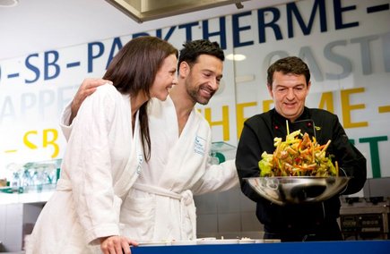 Pärchen im Restaurant der Parktherme Bad Radkersburg